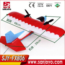 Fly training para principiantes rc airplane 2.4CHZ Durable EPP rc planeador Electric rc Airplane SJY-FX806